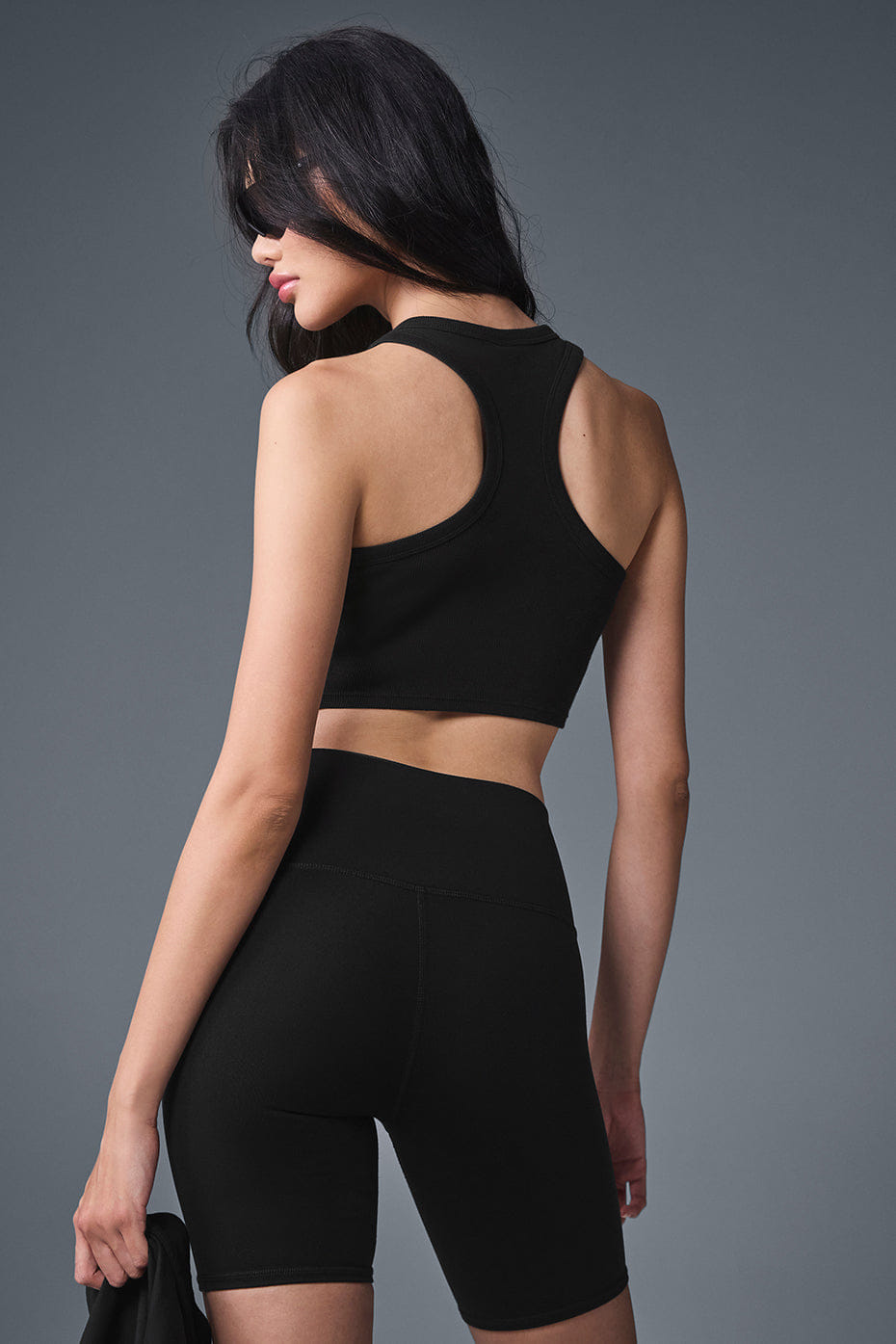 Alo Yoga Aspire Tank - Black/White