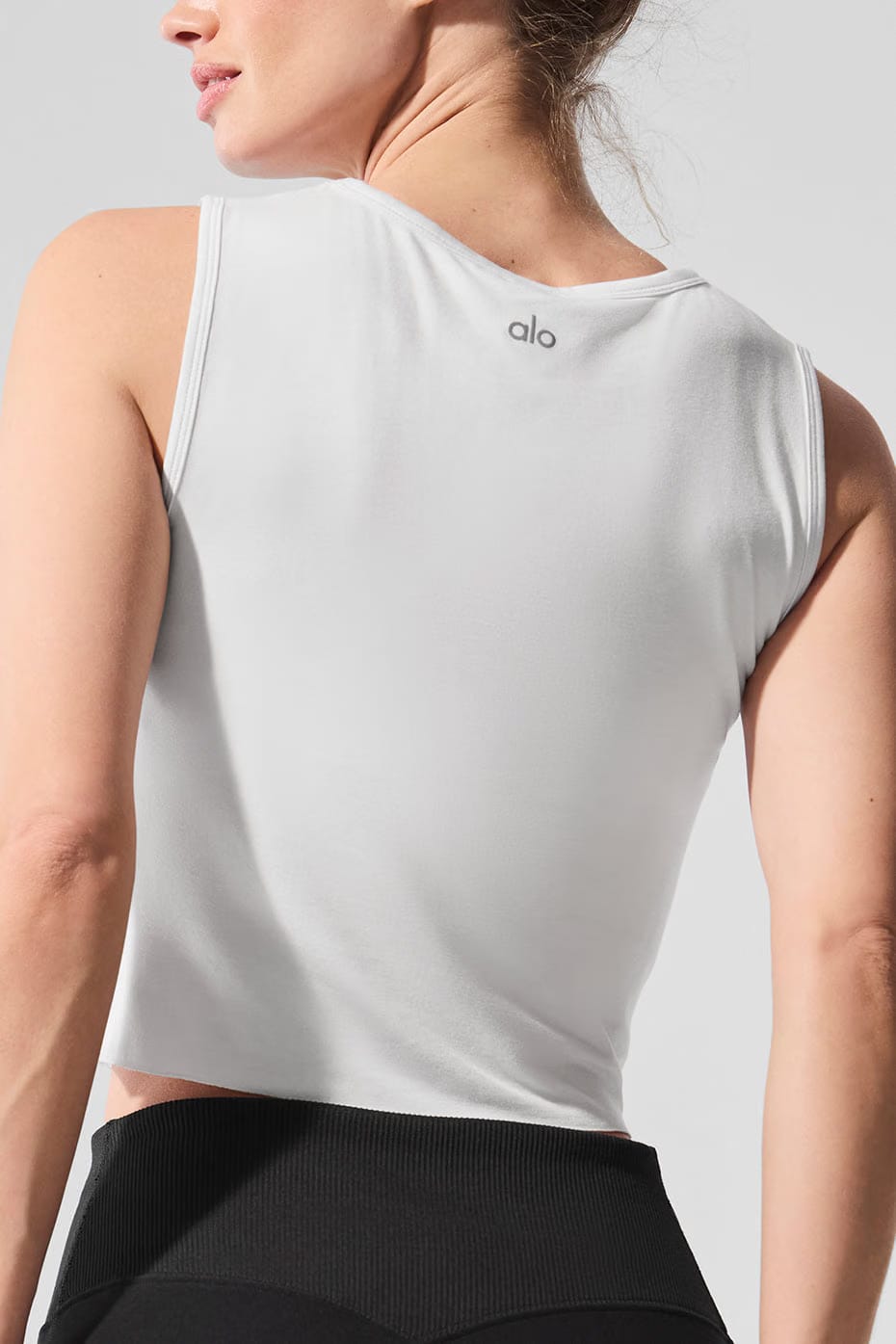 Alo Yoga Cover Tank - White