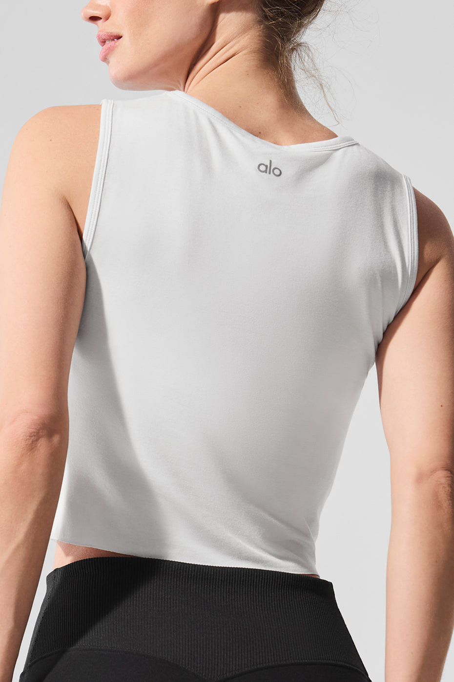 Alo Yoga Cover Tank - White