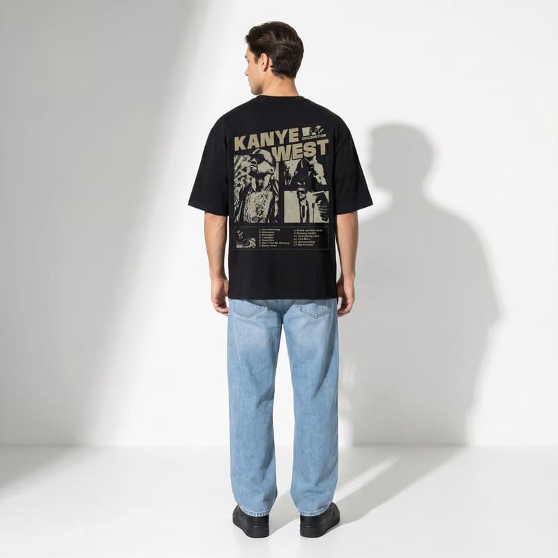 Kanye West Graduation Tshirt - Black