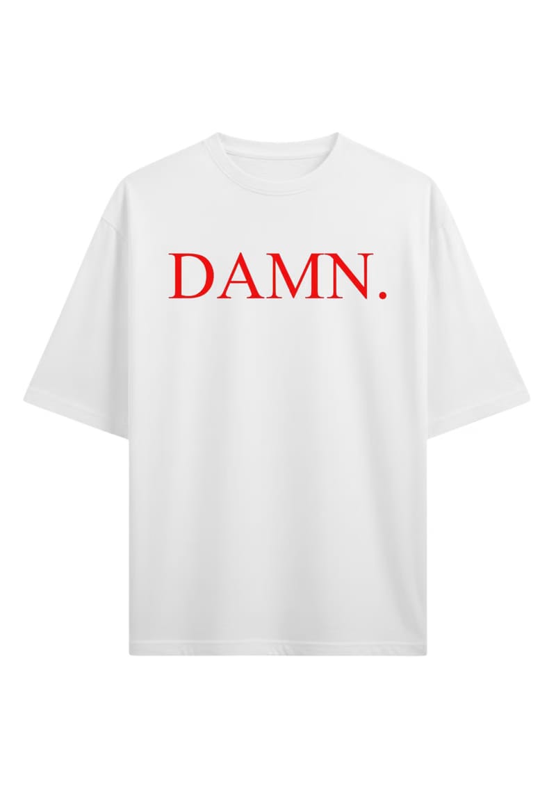 Kendrick Damn Tshirt - White