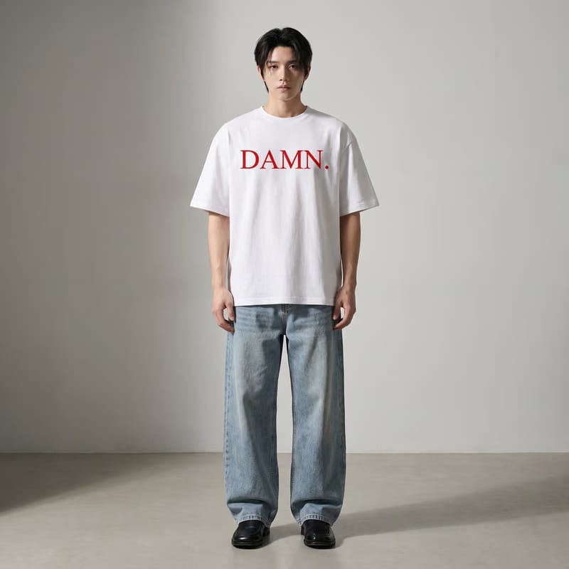 Kendrick Damn Tshirt - White