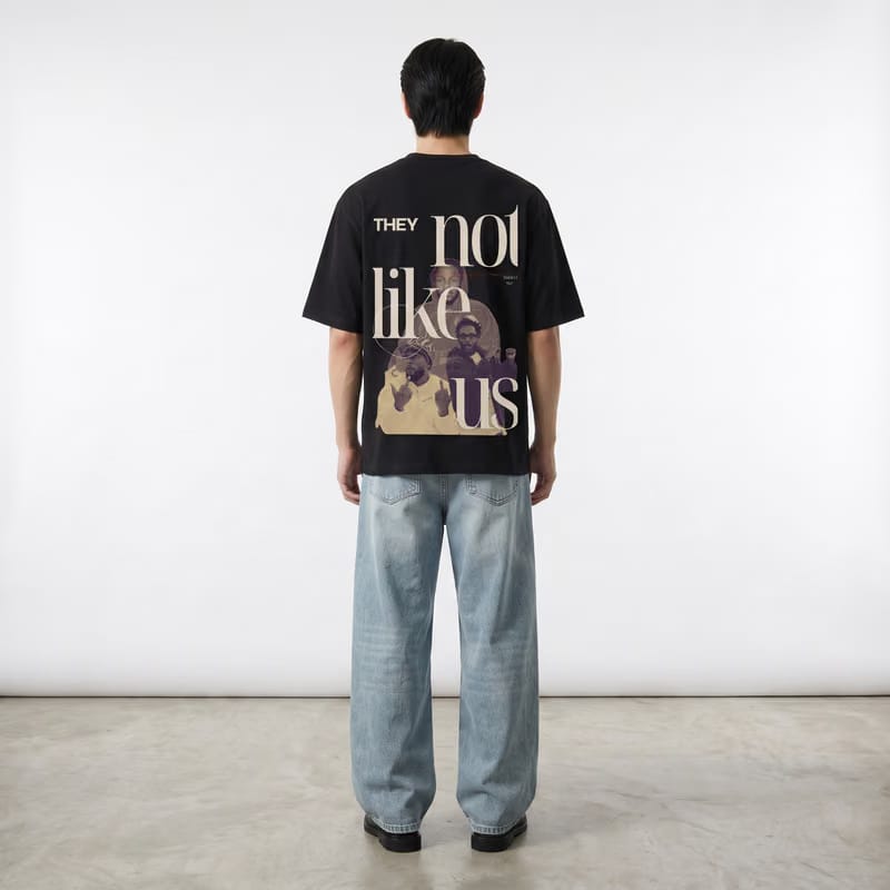 They Not Like Us Kendrick Tshirt - Black