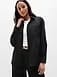 Athleta Midday Relaxed Poplin Shirt - Black (Black)