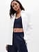 Athleta Midday Relaxed Poplin Shirt - White (Bright White)