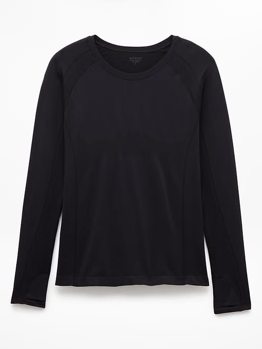 Athleta Momentum Flex Top - Black (Black)