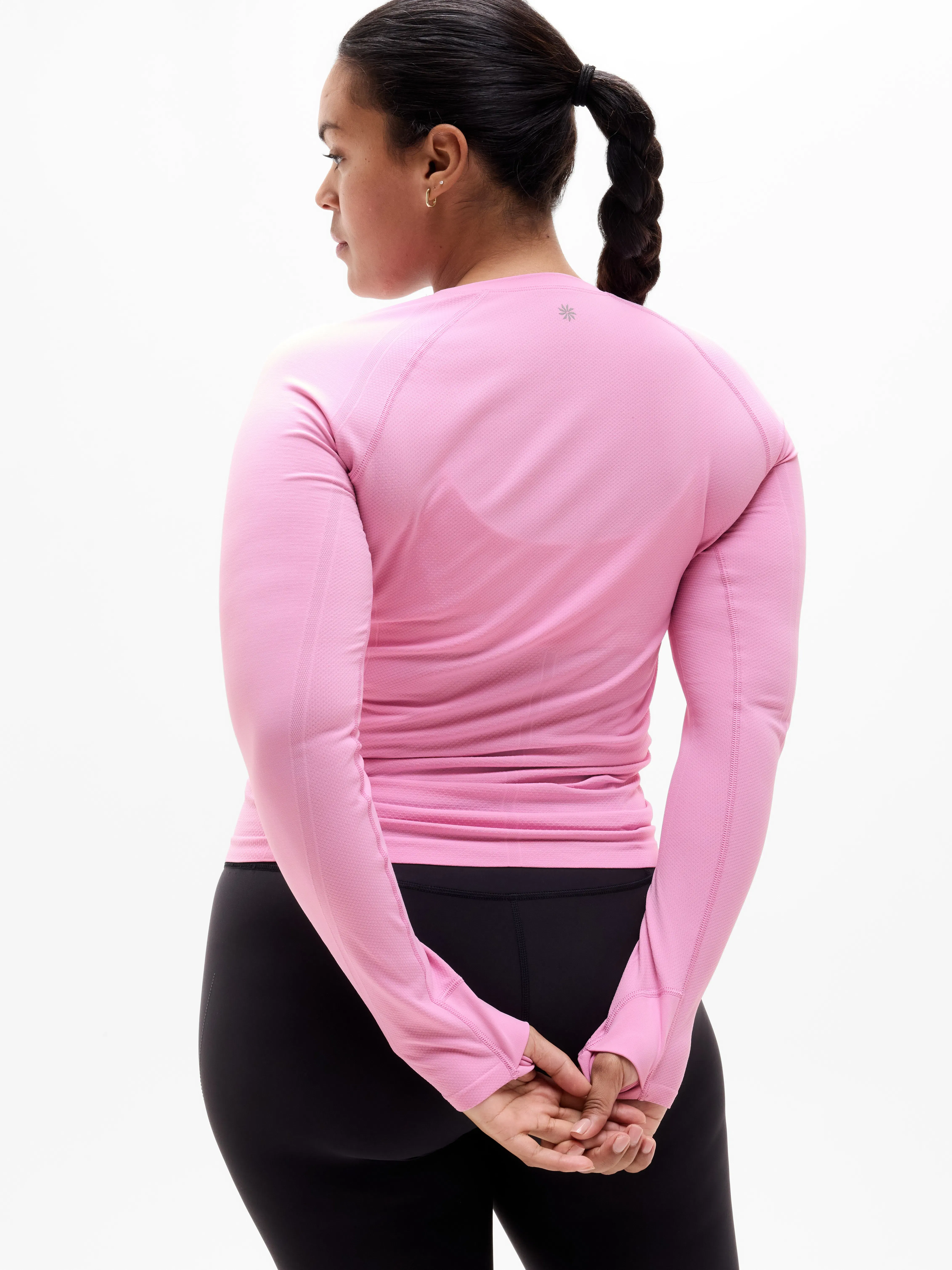 Athleta Momentum Flex Top - Pink (Waterlily)