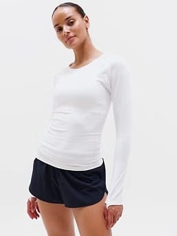 Athleta Momentum Flex Top - White (Bright White)