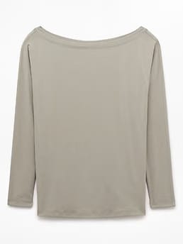 Athleta Move With Ease Off The Shoulder Top - Green (Willow)