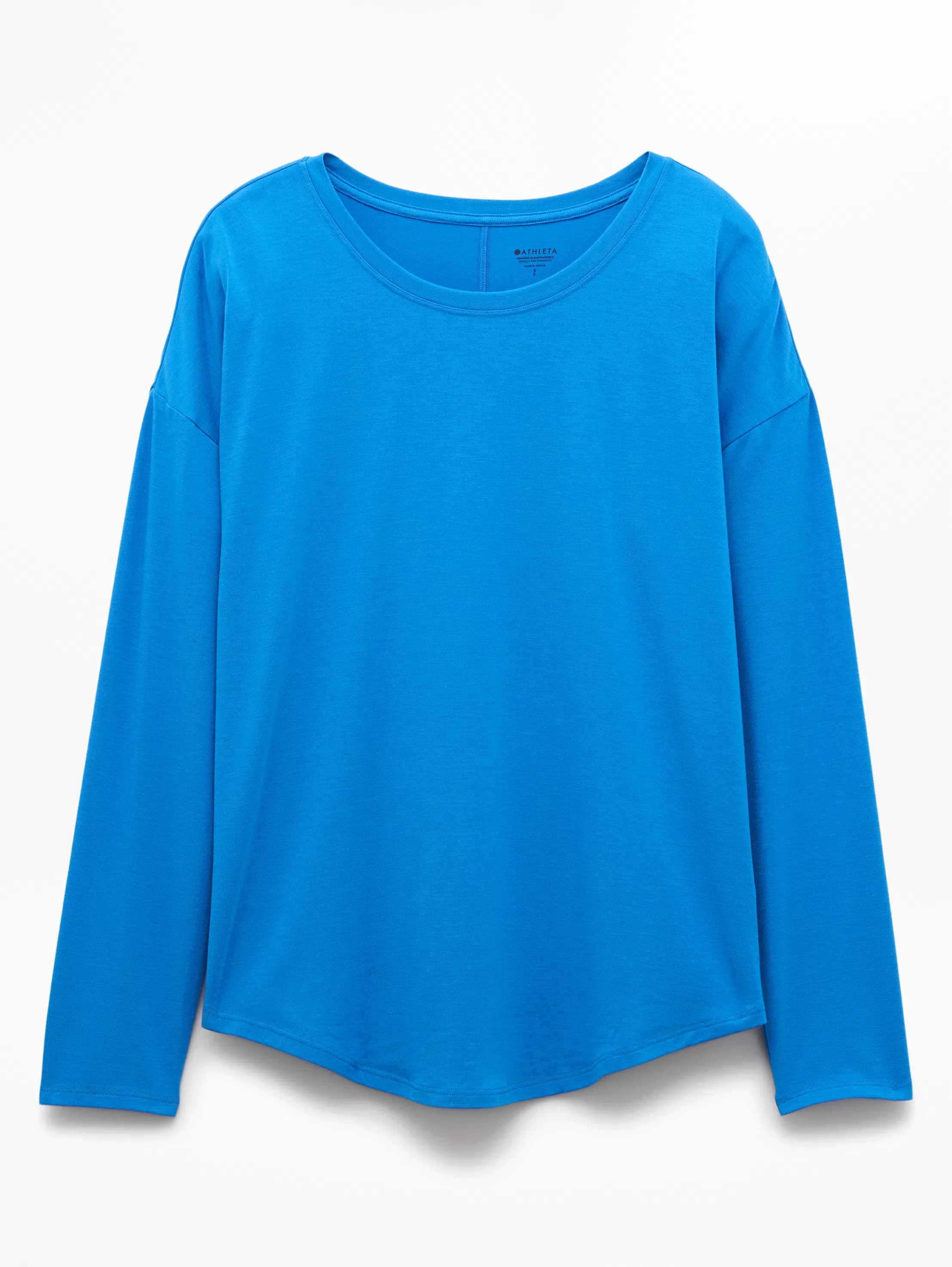 Athleta Move With Ease Top - Blue (Breaker)