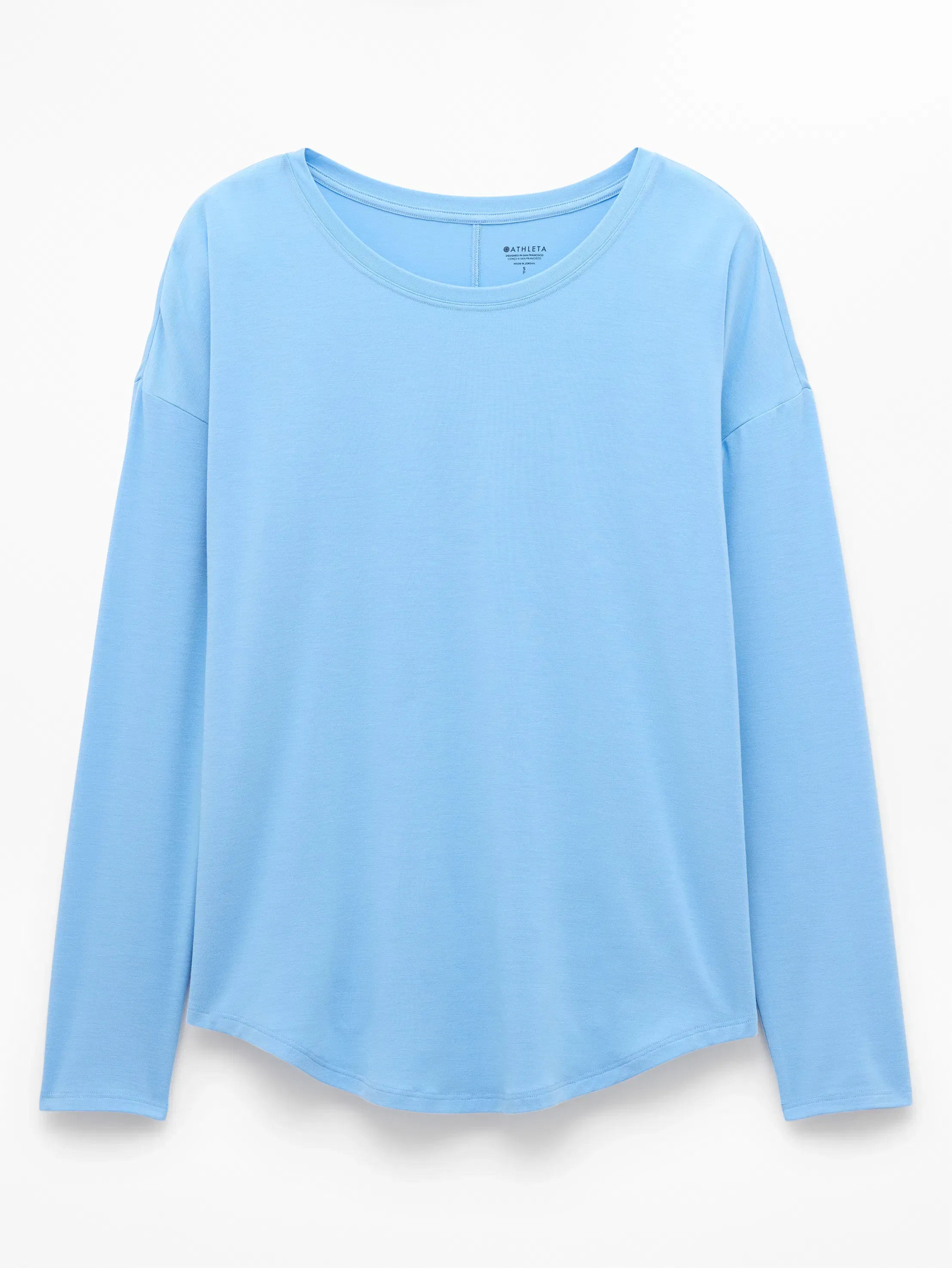 Athleta Move With Ease Top - Blue (Breeze)
