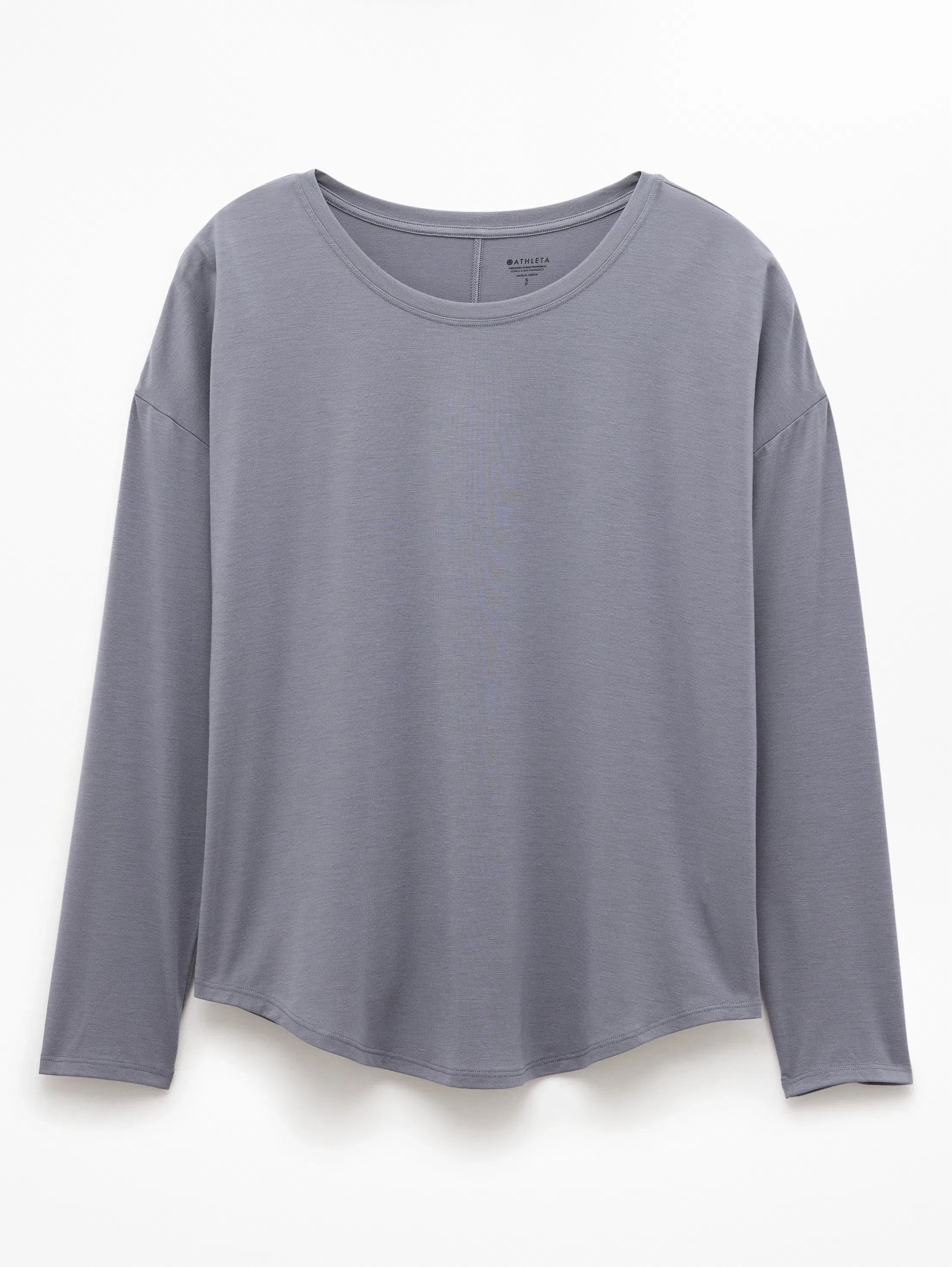 Athleta Move With Ease Top - Gray (Slate)