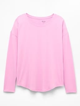 Athleta Move With Ease Top - Pink (Waterlily)