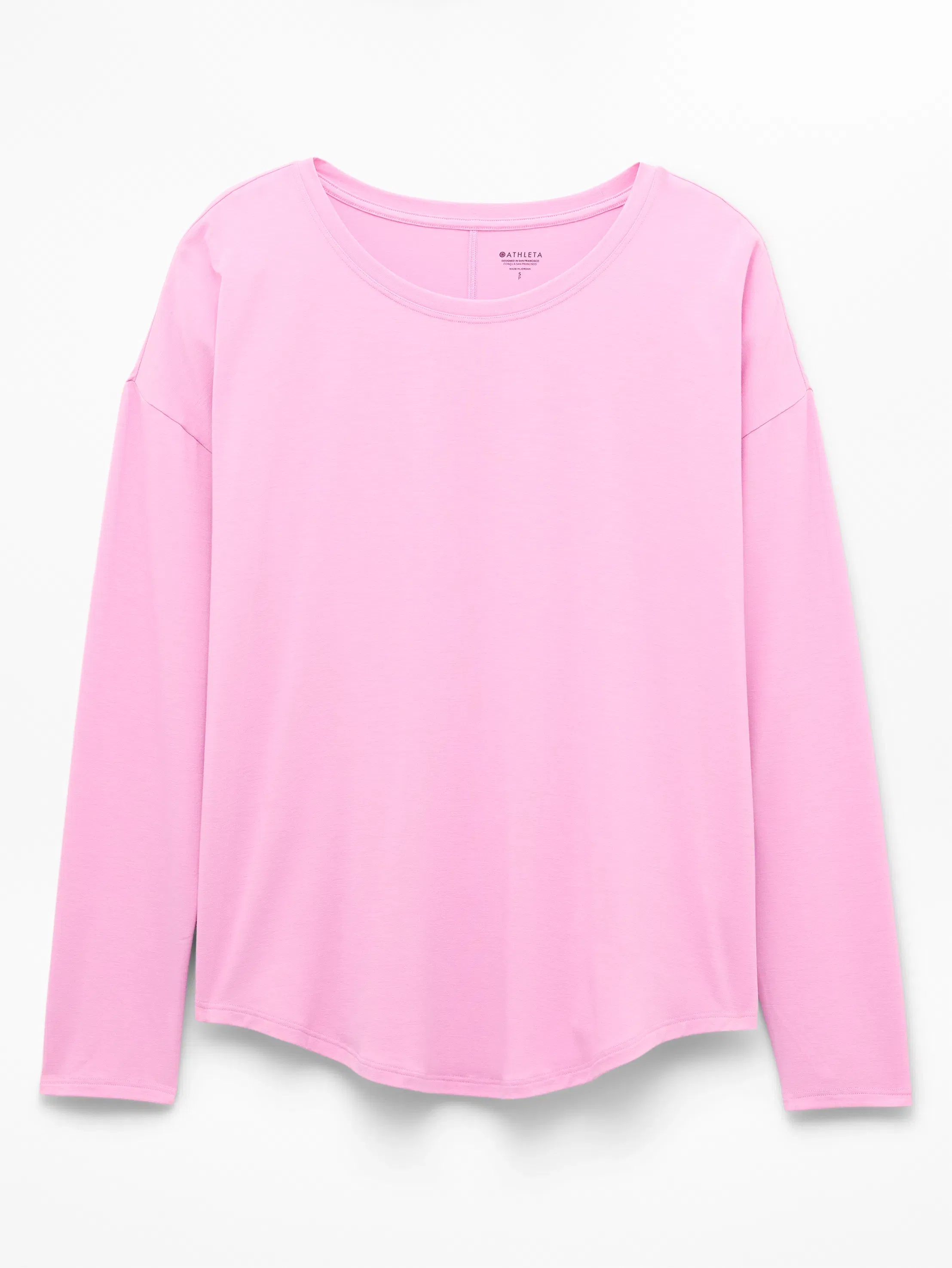Athleta Move With Ease Top - Pink (Waterlily)