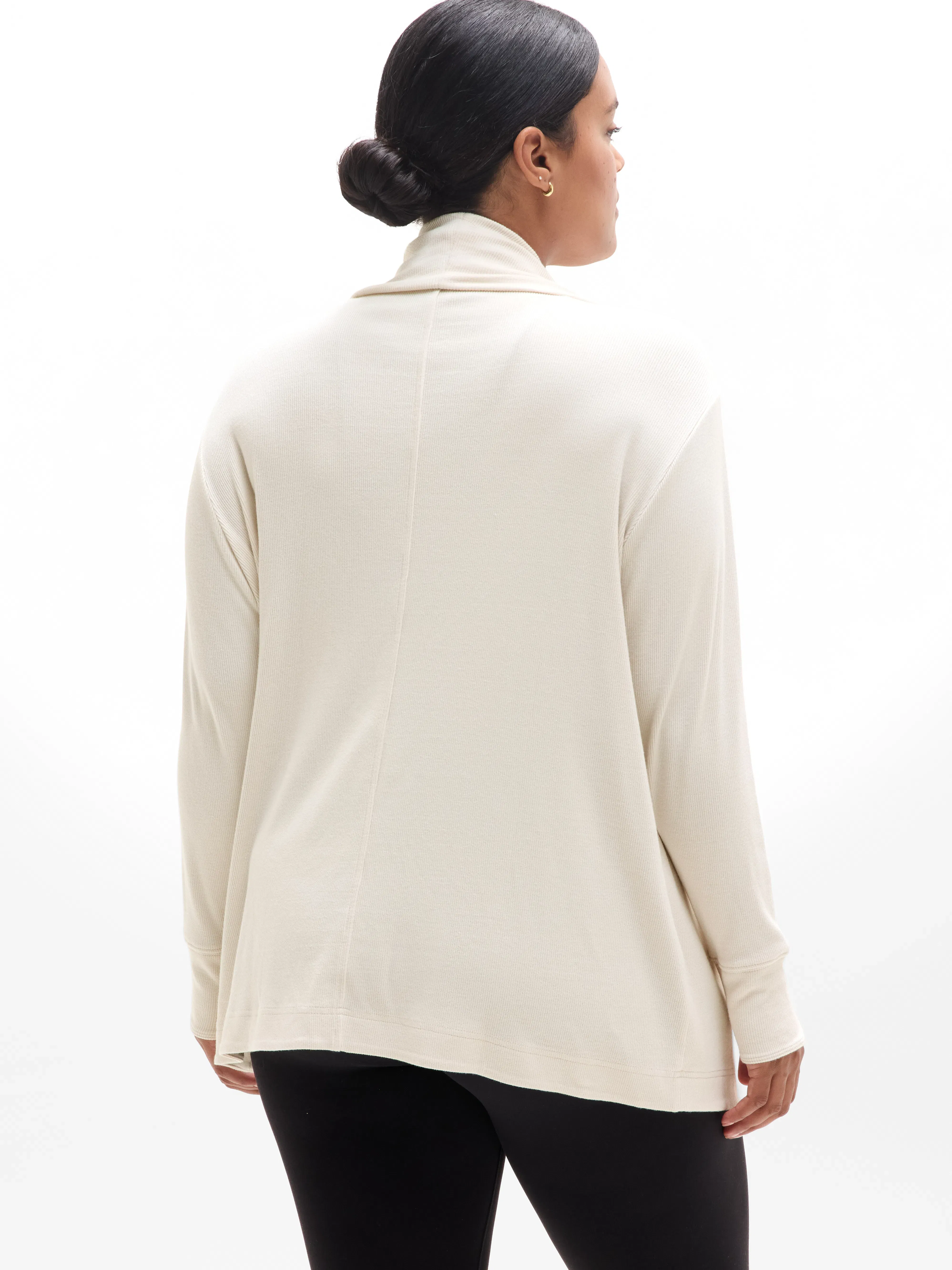 Athleta Pranayama Restore Wrap - Beige (Bone Rib)