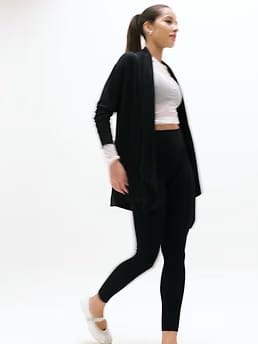 Athleta Pranayama Restore Wrap - Black (Black)