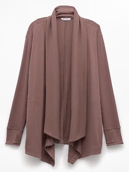 Athleta Pranayama Restore Wrap - Brown (Driftwood)