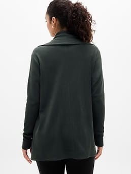 Athleta Pranayama Restore Wrap - Green (Elm Rib)