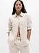 Athleta Retreat Linen Top - Beige (Undyed)