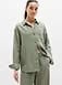 Athleta Retreat Linen Top - Green (Cacti)