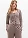 Athleta Sunday Rib Cardigan - Brown (Chocolate Brown Heather)