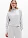 Athleta Sunday Rib Dolman Top - Gray (Fog Grey Heather)