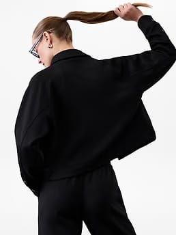 Athleta Allure Shirt Jacket - Black (Black)