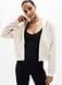 Athleta Forever Fleece Full Zip Sweatshirt - Beige (Bone)