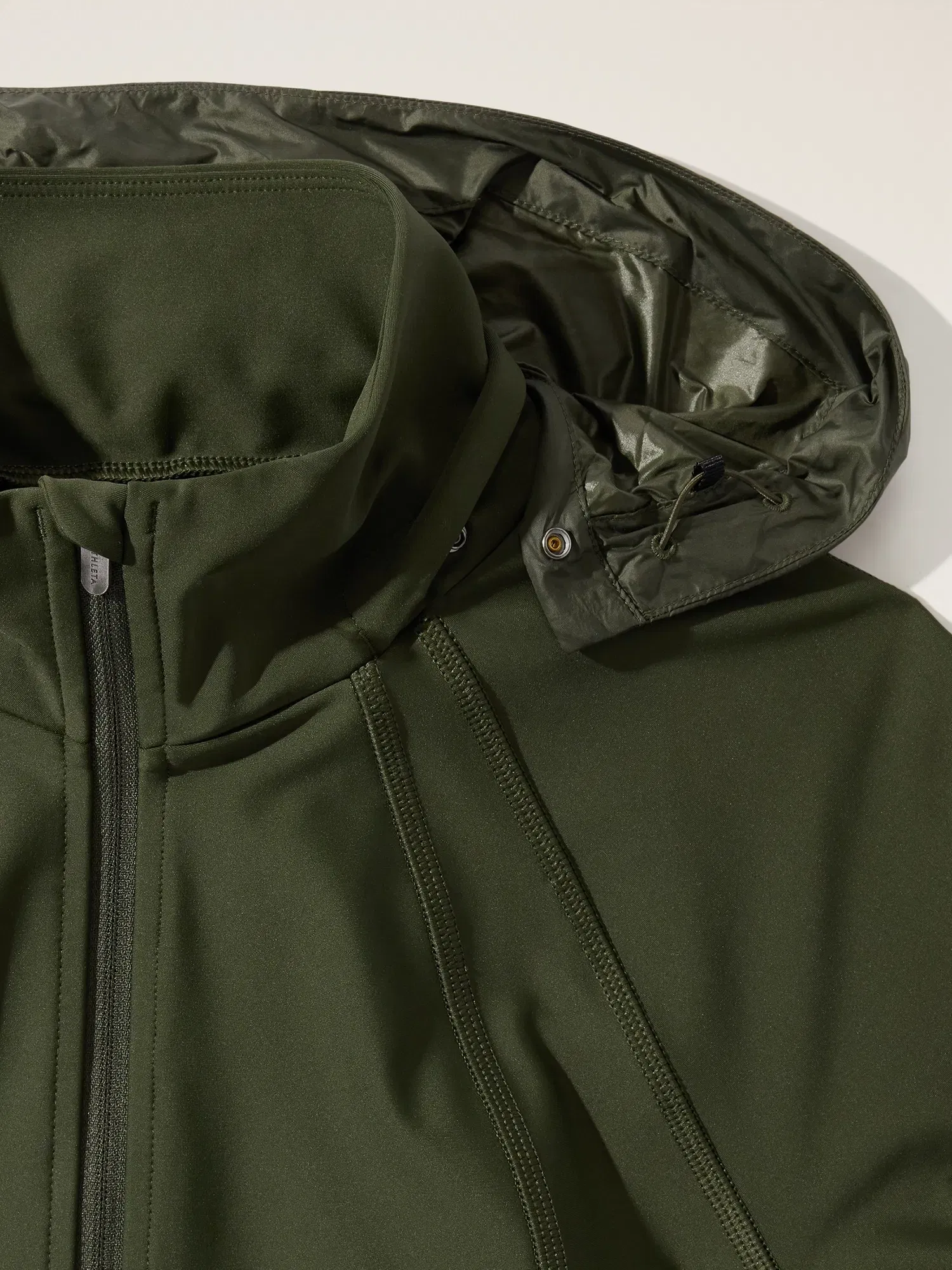 Athleta Interval Jacket - Green (Aspen Olive)