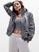 Athleta Jetset Bomber - Gray (Slate)