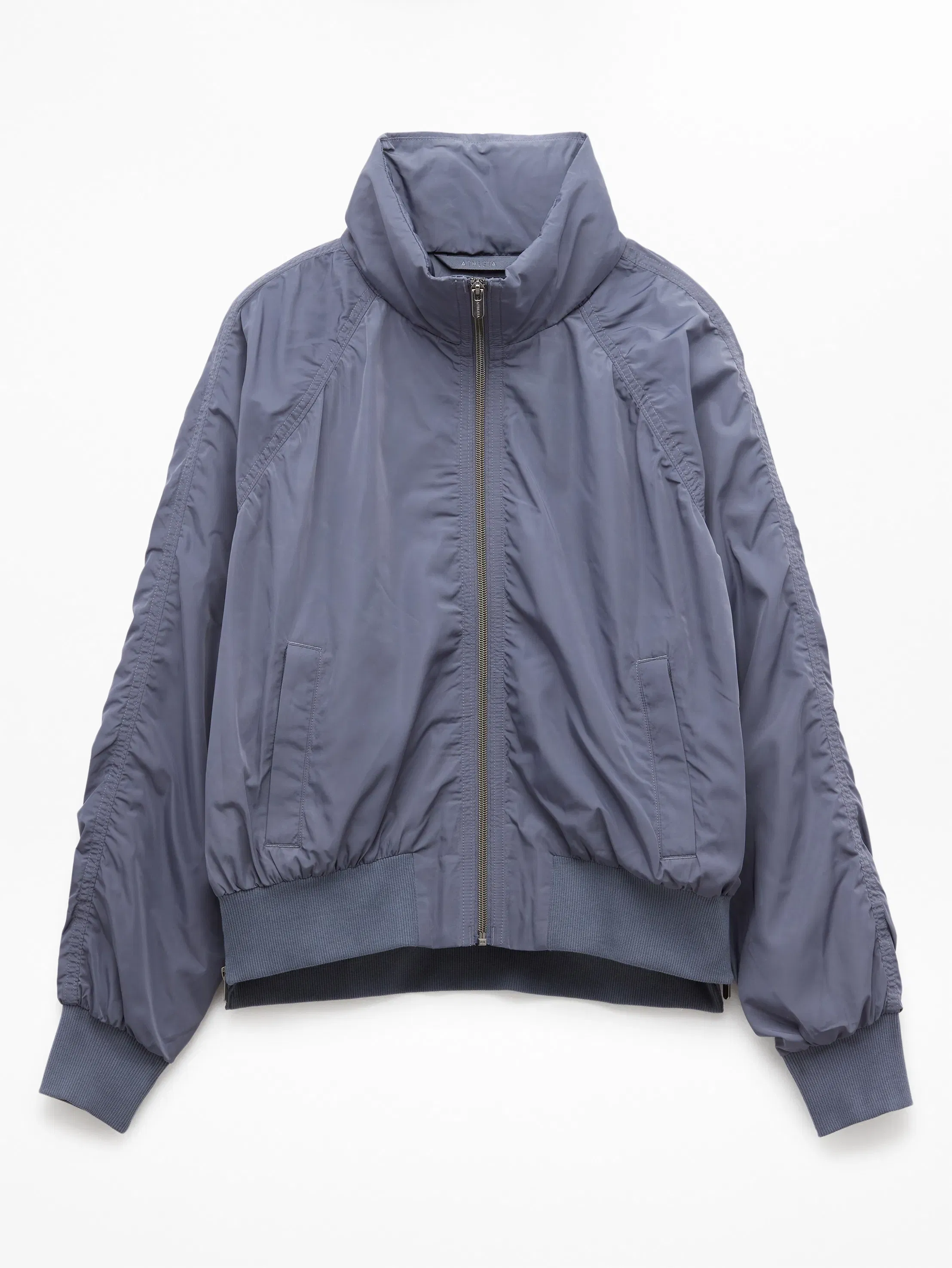 Athleta Jetset Bomber - Gray (Slate)