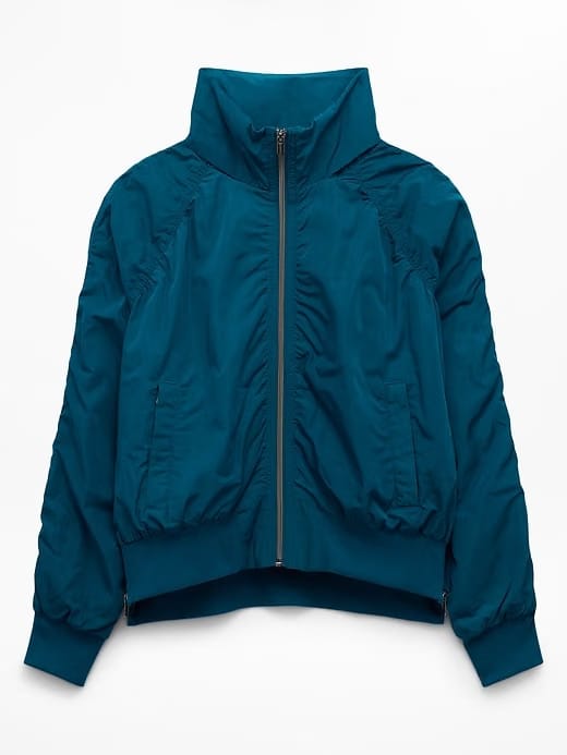 Athleta Jetset Bomber - Green (Coastal Teal)