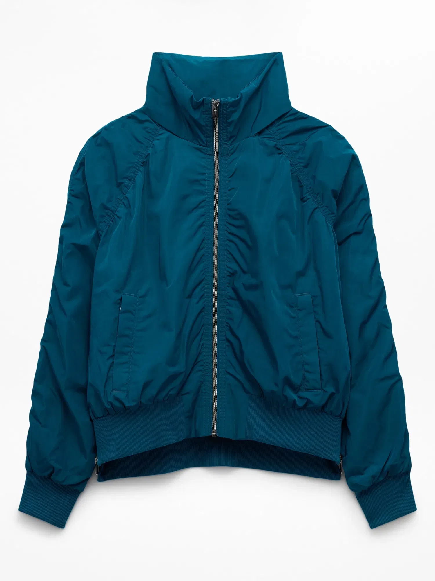 Athleta Jetset Bomber - Green (Coastal Teal)