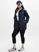 Athleta RainOut Solara Short Trench - Blue (Navy)