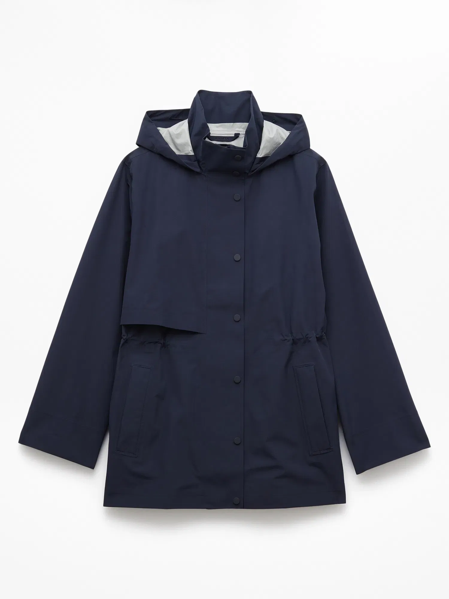 Athleta RainOut Solara Short Trench - Blue (Navy)