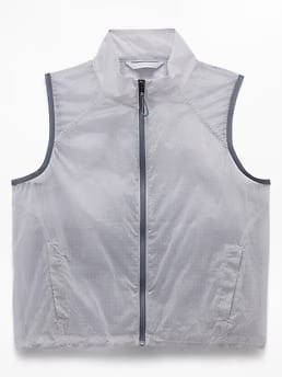 Athleta Run Wild Vest - Blue (Dove)