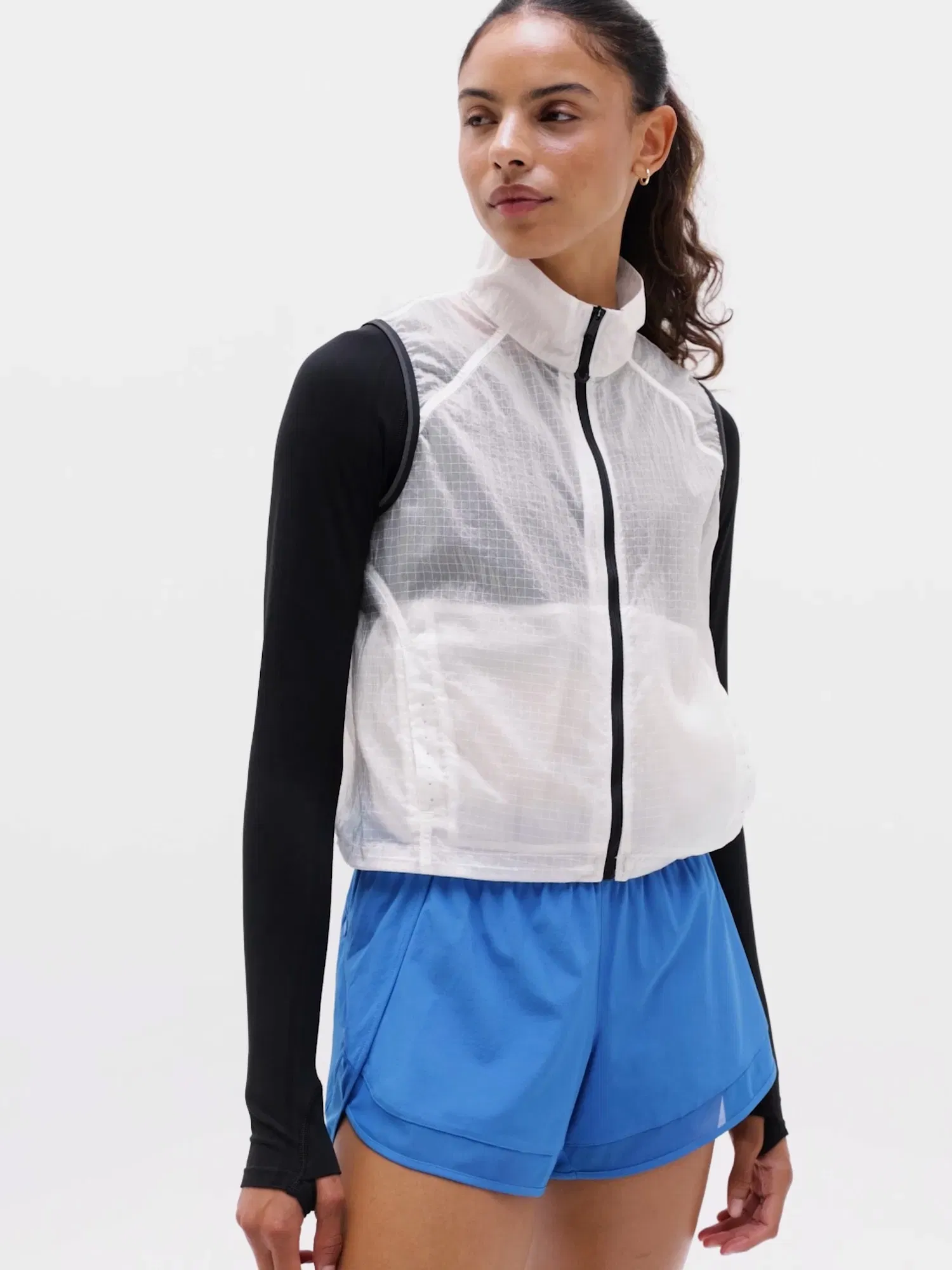 Athleta Run Wild Vest - White (Bright White)