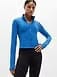 Athleta Salutation Crop Jacket - Blue (Breaker)