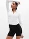 Athleta Salutation Crop Jacket - White (Bright White)