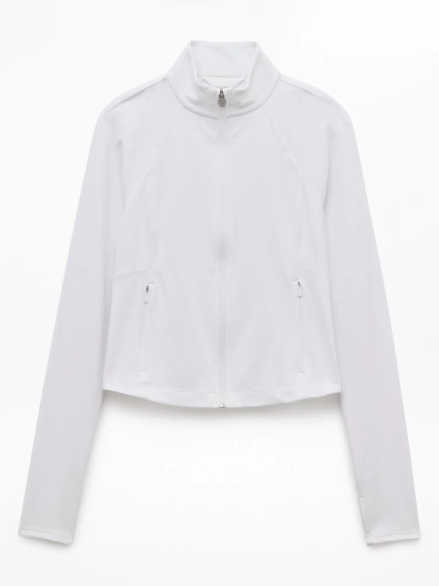 Athleta Salutation Crop Jacket - White (Bright White)