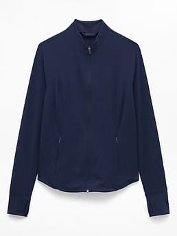 Athleta Salutation Jacket - Blue (Navy)