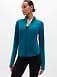 Athleta Salutation Jacket - Green (Coastal Teal)
