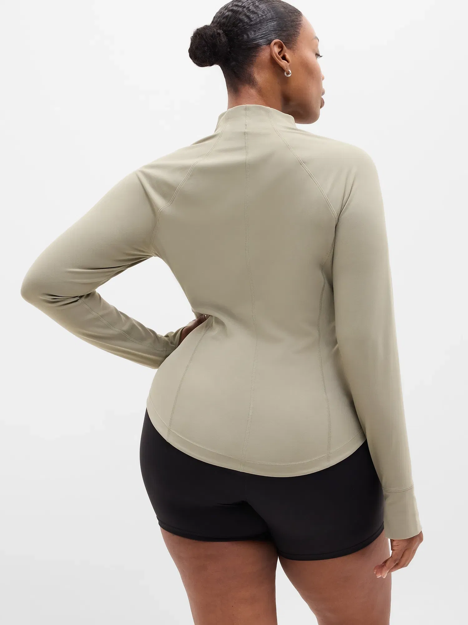 Athleta Salutation Jacket - Green (Willow)