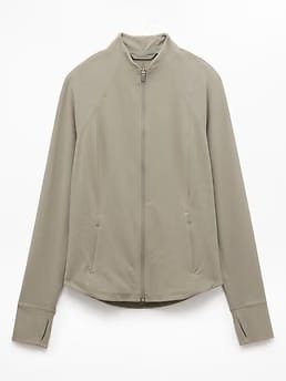 Athleta Salutation Jacket - Green (Willow)