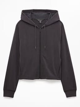 Athleta Seasoft Full Zip - Black (Black)
