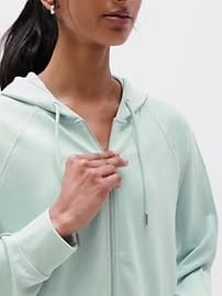 Athleta Seasoft Full Zip - Green (Current)