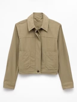 Athleta Skyline Chore Jacket - Green (Perennial Olive)