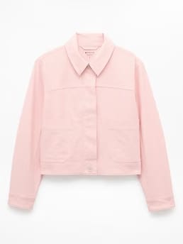 Athleta Skyline Chore Jacket - Pink (Pink Sand)