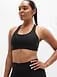 Athleta Circuit Train Sports Bra A-C - Black (Black)