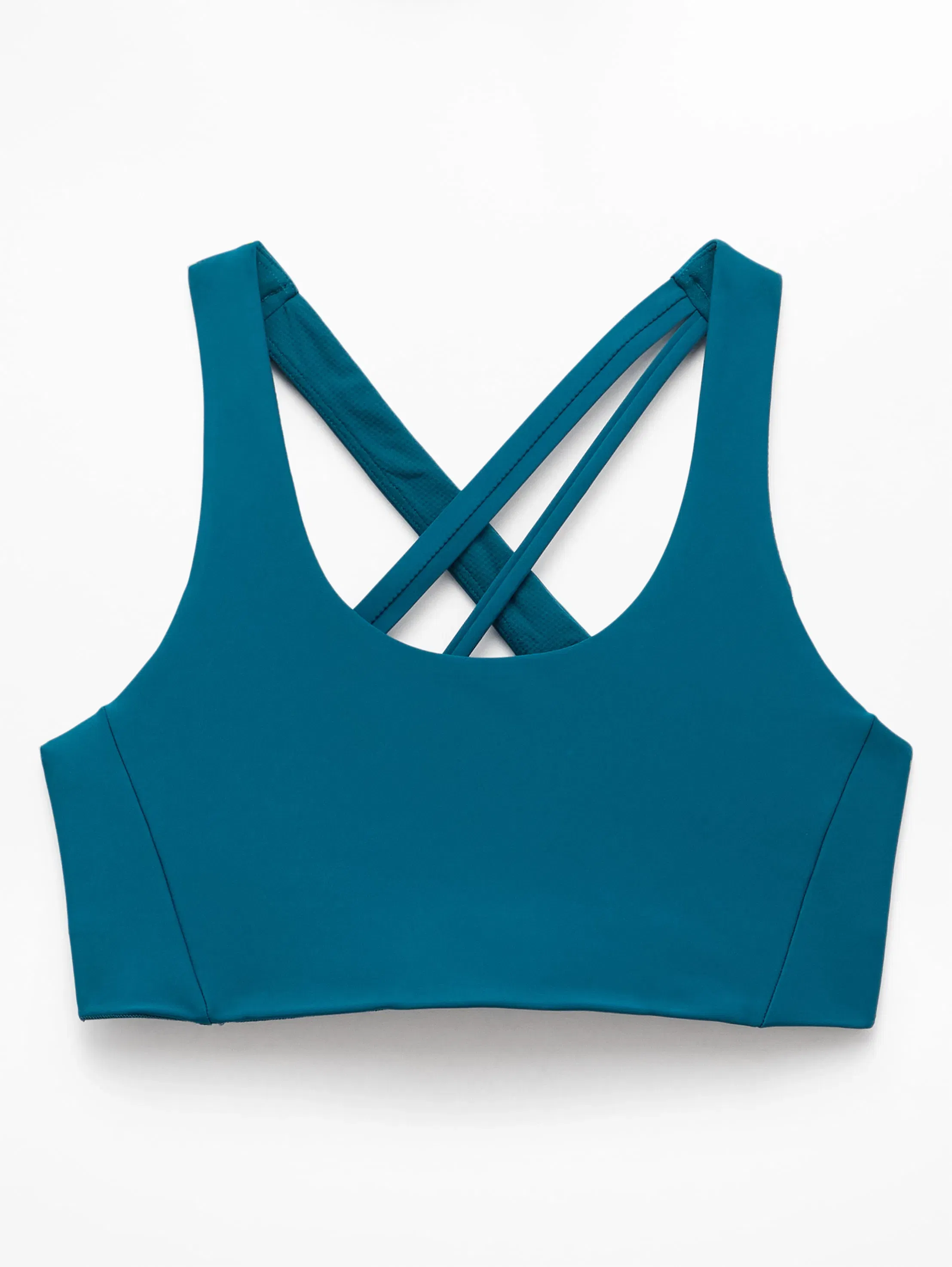 Athleta Circuit Train Sports Bra A-C - Green (COASTAL TEAL)